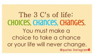 Choice, chance, and change