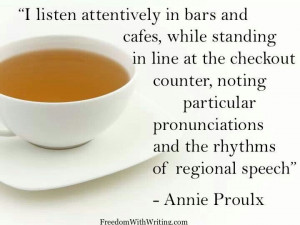 Annie Proulx quote