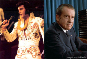 Photo: Elvis Presley and Richard Nixon at the White House, 1970