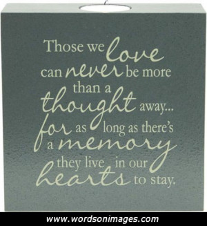 Sympathy Card Poems and Quotes