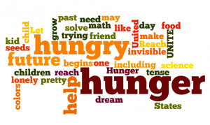 Hungry peoplehave a wish, but it's not for a video game or a toy, it's ...