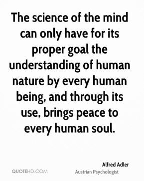 The test of one's behavior pattern is their relationship to society ...