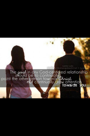 God centered relationships