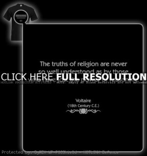 voltaire, quotes, sayings, truths of religion, true