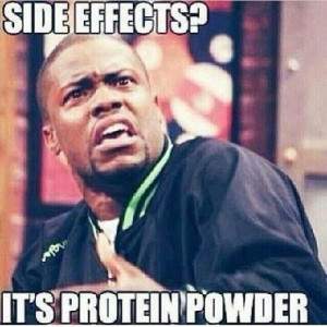 It's protein powder!