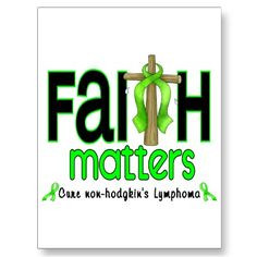 Non-Hodgkins Lymphoma Faith Matters