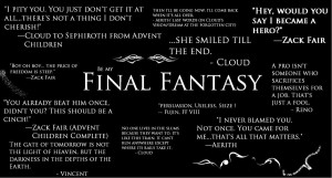 Final Fantasy Quotes by SuperGohan2132