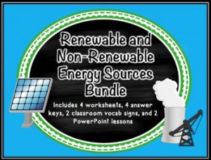 Bundled unit for renewable and non-renewable resources... two ...