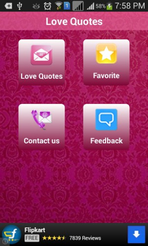 View bigger - Love Quotes Romantic & Sad for Android screenshot