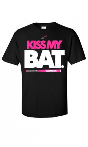 ... Bat - Black T-Shirt (Gimmedat website - has other softball wear also
