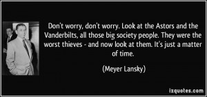 More Meyer Lansky Quotes