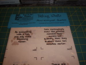 Details about TALKING QUILT FABRIC QUOTES