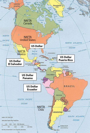 western hemisphere map labeled