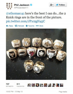 Phil Jackson Is The Master Of Humblebragging