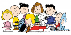 ... few of the gang: Back row, left to right: Sally Brown, Charlie Brown