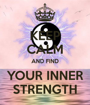 Keep Calm And Give Strength