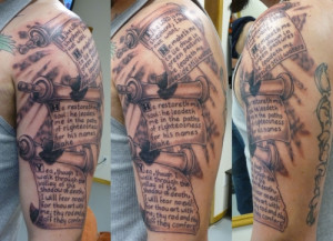 25 Holy Scripture Tattoos