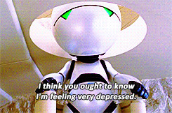 ... marvin Hitchhiker's Guide to the Galaxy jaya's gif hgttg marvin the