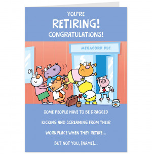 Congratulations On Your Retirement Card-Hallmark UK