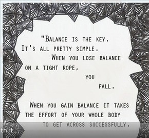 recently came across this quote. While I don't exactly remember when ...