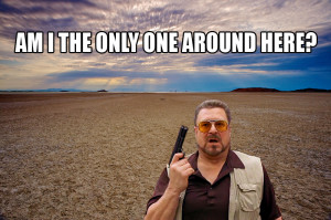 Spring break in a college town