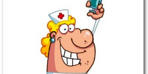 ... jokes are half meant” probably had funny nursing quotes in mind