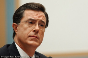 Under attack: Calls were made for comedianStephen Colbert's show to be ...