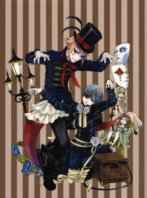 THe puppet master and the marianette