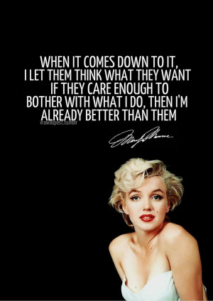 marilyn monroe quotes | Tumblr: That, Marilyn Monroe Quotes, I M, Mm ...