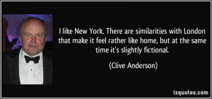 More Clive Anderson Quotes