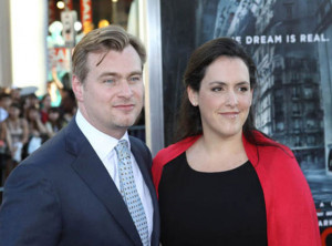 Christopher Nolan and Emma Thomas photo at the premiere of Inception ...