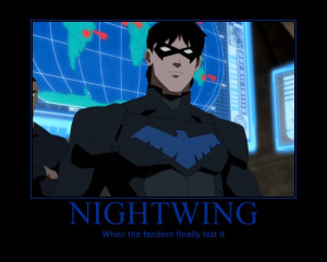 young justice nightwing wallpaper logo from yj invasion nightwing from