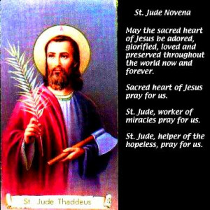 St. Jude, pray for us and for all who honor and invoke your aid. AMEN