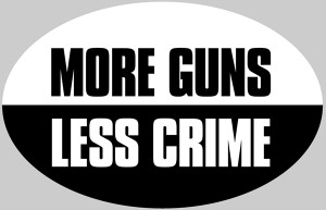 More Guns Less Crime oval