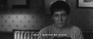 gif quote sad lonely movie alone subtitles jake gyllenhaal donnie ...