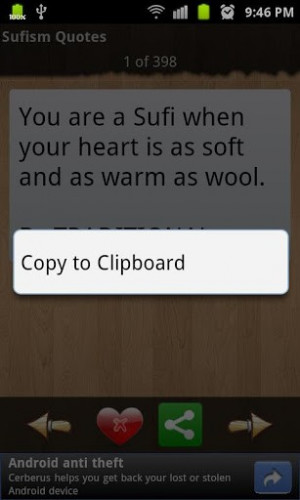 Sufism is defined as 