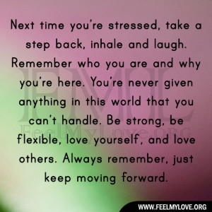 Next time you’re stressed, take a step back