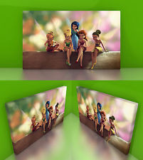 Tinkerbell Canvas Print Picture - Fairy Fairies Wall Art Movie Film ...