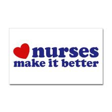 Funny Nurse Stickers | Funny Nurse Decals | Order Online - CafePress ...