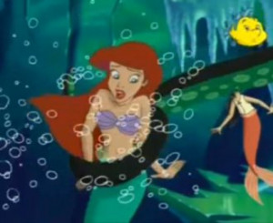 Ariel the Little Mermaid Captured by Morgana