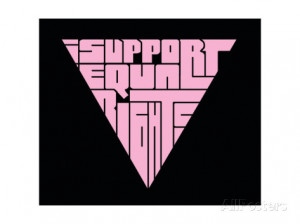 Equal Rights Art Print