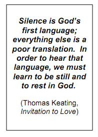 Thomas Keating quote on silence