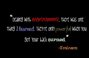 Eminem Quote photo backstabber.jpg