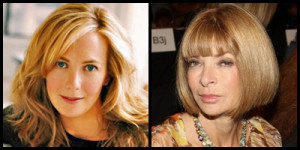 Lauren Weisberger e Anna Wintour