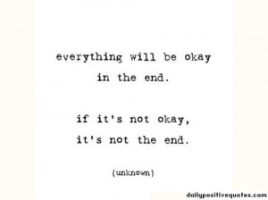 quotes about life everything will be okay Quotes About Life ...