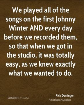 Johnny Winter Quotes - Page 1 | QuoteHD