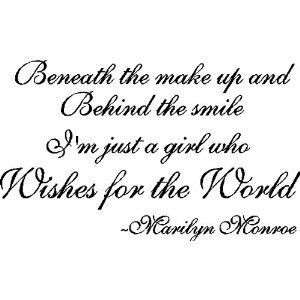 Marilyn Monroe Wall Quotes and Decor