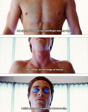 , Christian Bale, Movietv Quotes, American Psycho 3, American ...