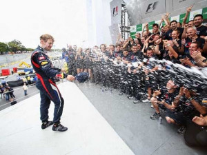 Sebastian Vettel Is The 2012 World Champion, 2011 World Champion And ...