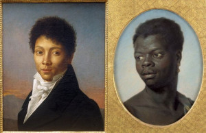 ... haitian leader Alexandre Pétion and a young haitian man....maybe a